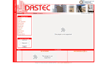 Tablet Screenshot of dastec.unirc.it