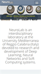 Mobile Screenshot of neurolab.ing.unirc.it